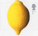 Fun Fruit and Veg 1st Stamp (2003) Lemon