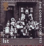 50th Anniversary of Coronation 1st Stamp (2003) Children in Fancy Dress