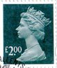 Definitive £2.00 Stamp (2003) Deep Blue Green