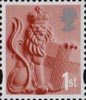 Regional Definitive - England 1st Stamp (2003) Lake Brown