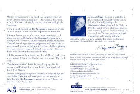 Image for Christmas 2004 Royal Mail and Isle of Man Post Joint Cover