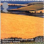 A British Journey - Northern Ireland 68p Stamp (2004) Islandmore, Strangford Lough