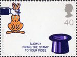 Magic 40p Stamp (2005) Rabbit out of Hat Trick