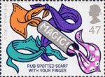 Magic 47p Stamp (2005) Knotted Scarf Trick