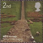World Heritage Sites 2nd Stamp (2005) Hadrian's Wall, England