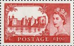 The Castles Definitives £1 Stamp (2005) Caernarfon Castle
