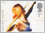 London's Successful Bid for Olympic Games, 2012 1st Stamp (2005) Javelin