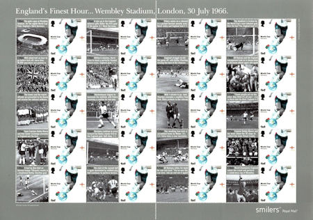 Smiler/Generic Sheet from Collect GB Stamps