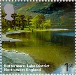 A British Journey - England 1st Stamp (2006) Buttermere, Lake District, North-West England