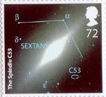 The Sky At Night 72p Stamp (2007) The Spindle C53