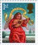 Christmas 2007 1st Stamp (2007) Angel playing Lute
