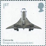 Design Classics 1st Stamp (2009) Concorde by Aerospatiale-BAC