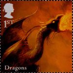 Mythical Creatures 1st Stamp (2009) Dragons