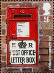 Post Boxes 56p Stamp (2009) Edward VII Ludlow Box