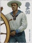 Royal Navy Uniforms 90p Stamp (2009) Able Seaman 1880