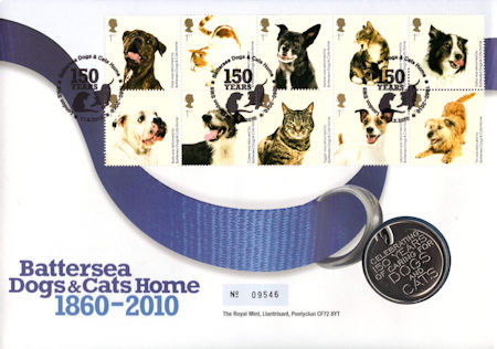 2010 Medal and Coin Covers from Collect GB Stamps