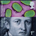 The Royal Society 1st Stamp (2010) Edward Jenner, Vaccination