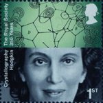 The Royal Society 1st Stamp (2010) Dorothy Hodgkin, Crystallography