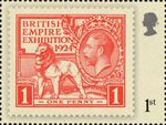London 2010 Festival of Stamps 1st Stamp (2010) British Empire Exhibition 1d