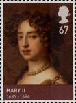 The House of Stuart 67p Stamp (2010) Mary II