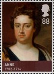 The House of Stuart 88p Stamp (2010) Anne
