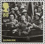 Britain Alone 88p Stamp (2010) Dunkirk - Rescued British Soldiers