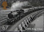 Great British Railways 67p Stamp (2010) GWR King Class