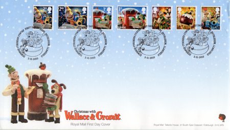 Christmas 2010 with Wallace and Gromit 2010