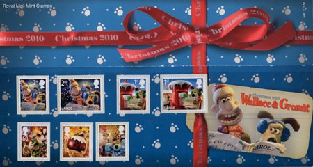Christmas 2010 with Wallace and Gromit 2010