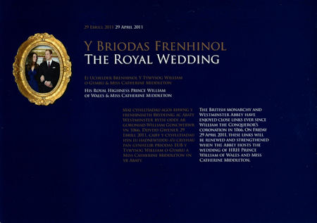 Image for The Royal Wedding Souvenir Cover