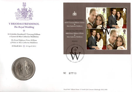 2011 Medal and Coin Covers from Collect GB Stamps