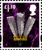 New Tariff - Regional Definitives £1.10 Stamp (2011) Three Feathers