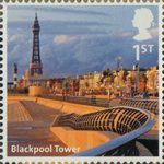 A to Z of Britain, Series 1 1st Stamp (2011) Blackpool Tower