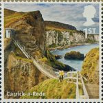 A to Z of Britain, Series 1 1st Stamp (2011) Carrick-a-Rede
