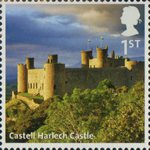 A to Z of Britain, Series 1 1st Stamp (2011) Castell Harlech Castle