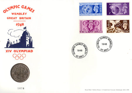 2012 Medal and Coin Covers from Collect GB Stamps