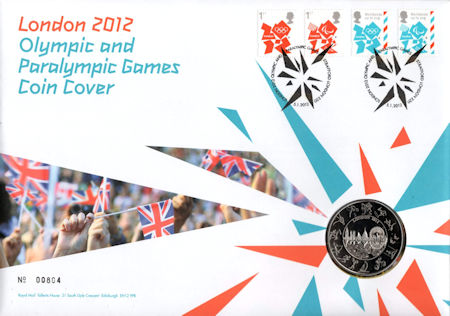 2012 Medal and Coin Covers from Collect GB Stamps