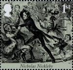 Charles Dickens 1st Stamp (2012) Nicholas Nickleby
