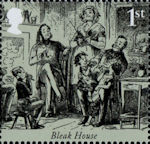 Charles Dickens 1st Stamp (2012) Bleak House