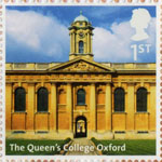 UK A-Z Part 2 1st Stamp (2012) The Queens College Oxford