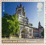 UK A-Z Part 2 1st Stamp (2012) Victoria and Albert Museum