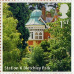UK A-Z Part 2 1st Stamp (2012) Station X Bletchley Park
