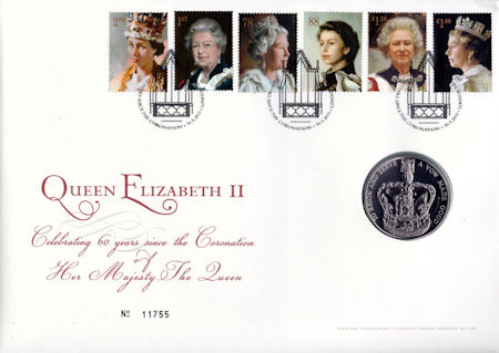 2013 Medal and Coin Covers from Collect GB Stamps