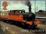 Classic Locomotives of Northern Ireland £1.28 Stamp (2013) CDRJC Class 5 No. 4