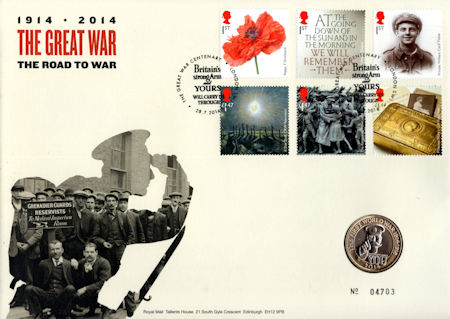 2014 Medal and Coin Covers from Collect GB Stamps