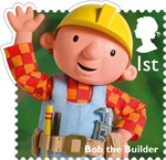 Classic Children's TV 1st Stamp (2014) Bob The Builder