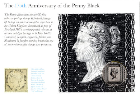 Image for The 175th Anniversary of the Penny Black