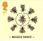 Bees 1st Stamp (2015) Waggle Dance