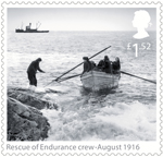 Shackleton and the Endurance Expedition £1.52 Stamp (2016) Rescue of Endurance crew - August 1916
