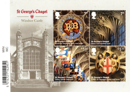 Miniature Sheet from Collect GB Stamps